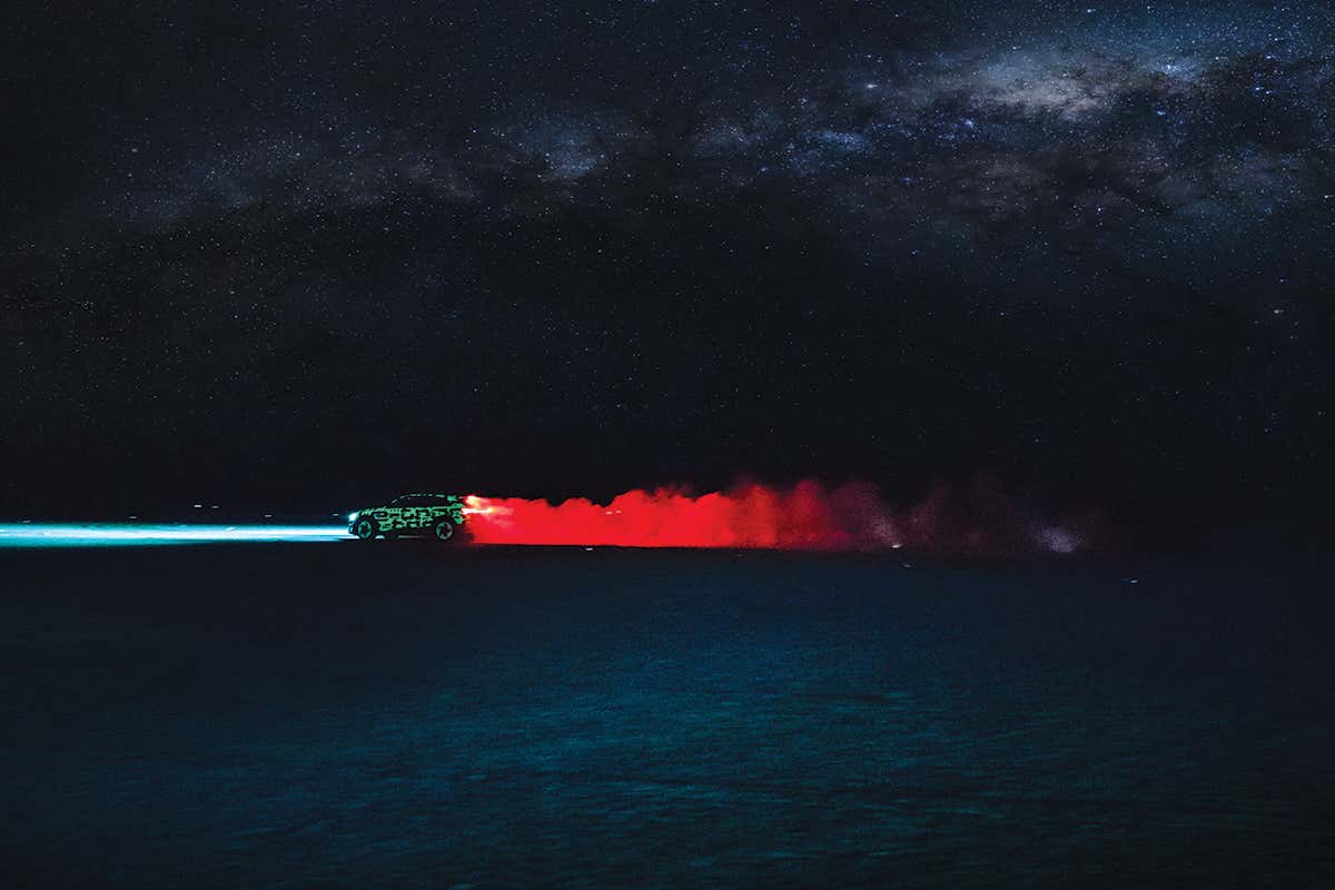 A prototype Audi e-tron