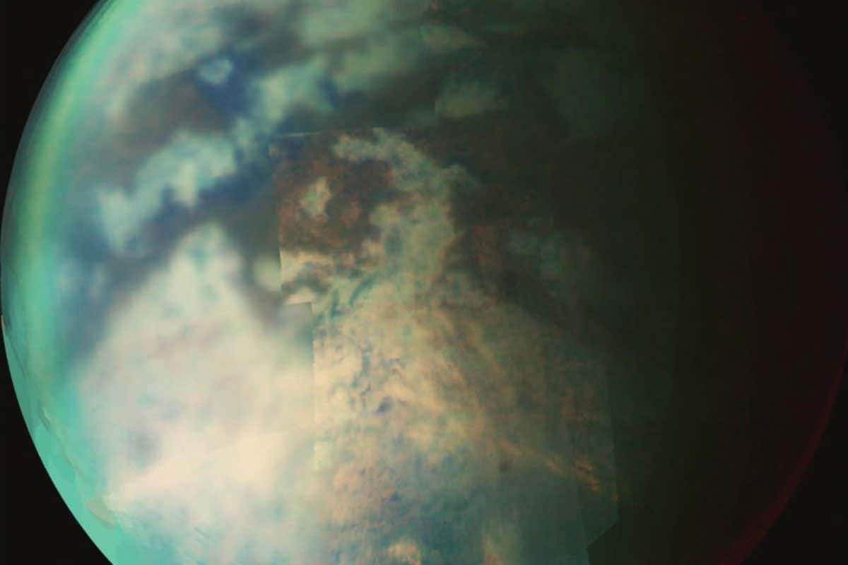 We've seen methane rain gleaming on the icy plains of Titan