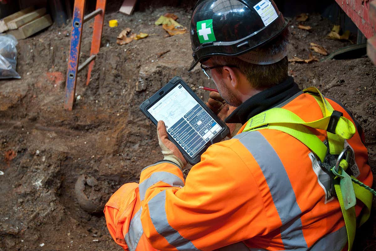 digital recording of skeletons