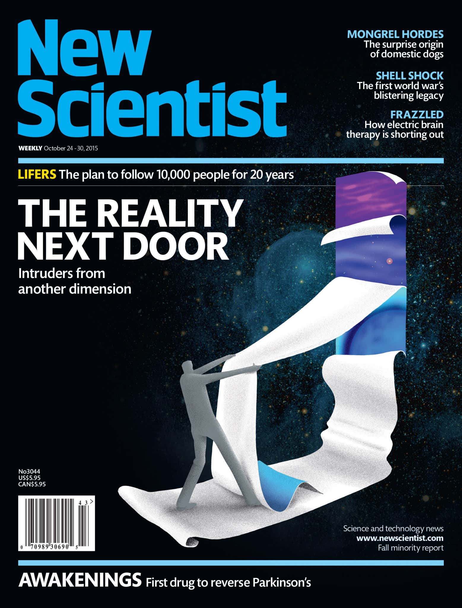 New Scientist issue 3044 cover