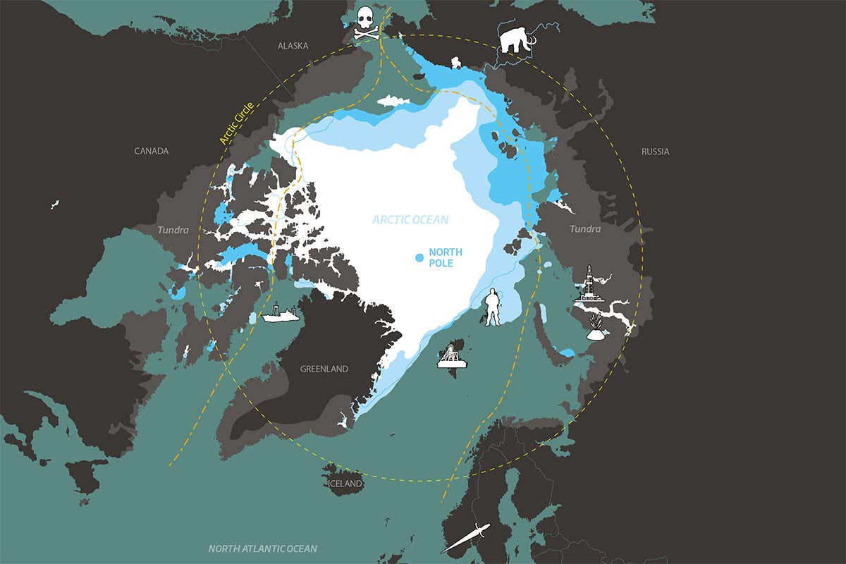This stunning map shows why everyone is fighting over the Arctic