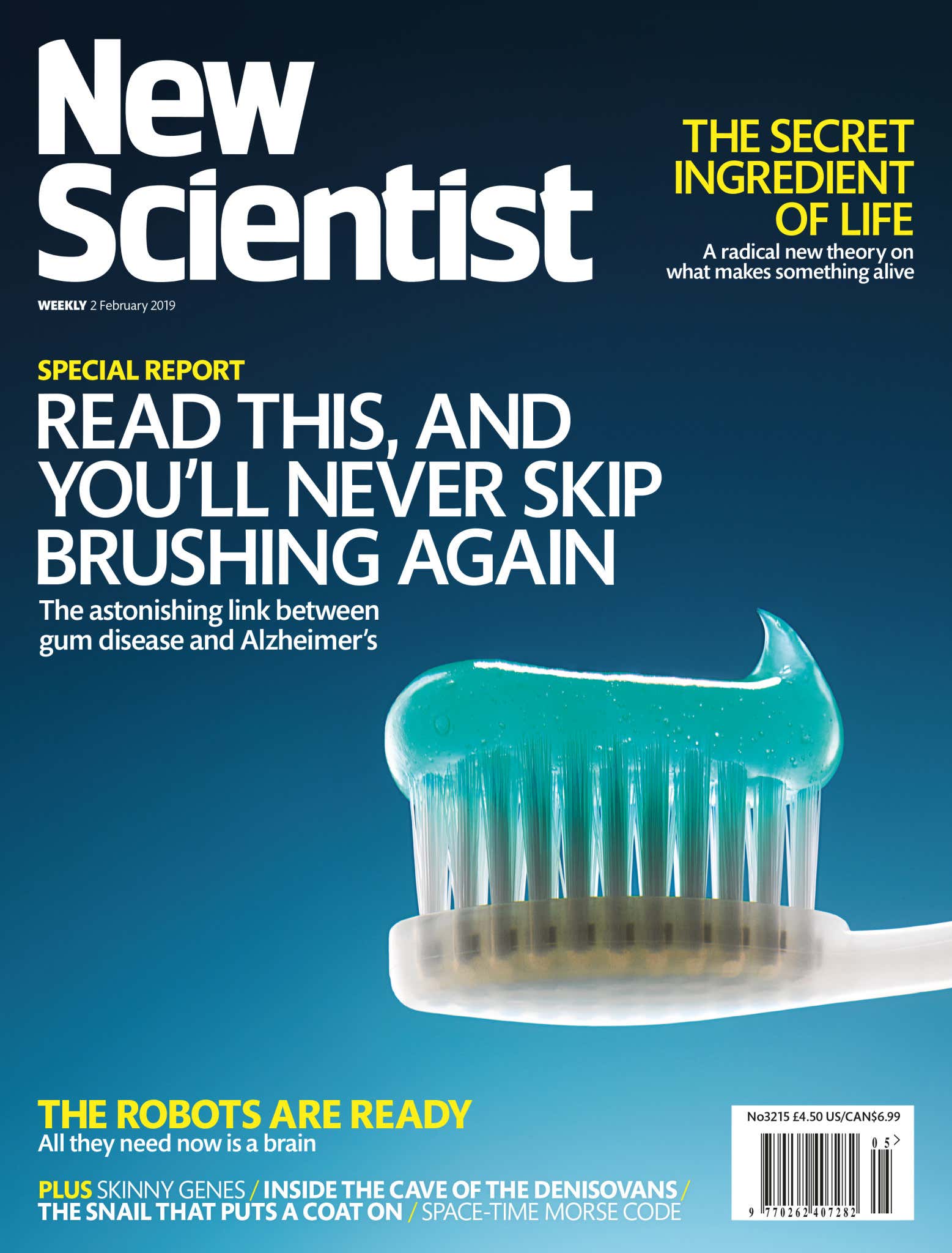 New Scientist issue 3215 cover