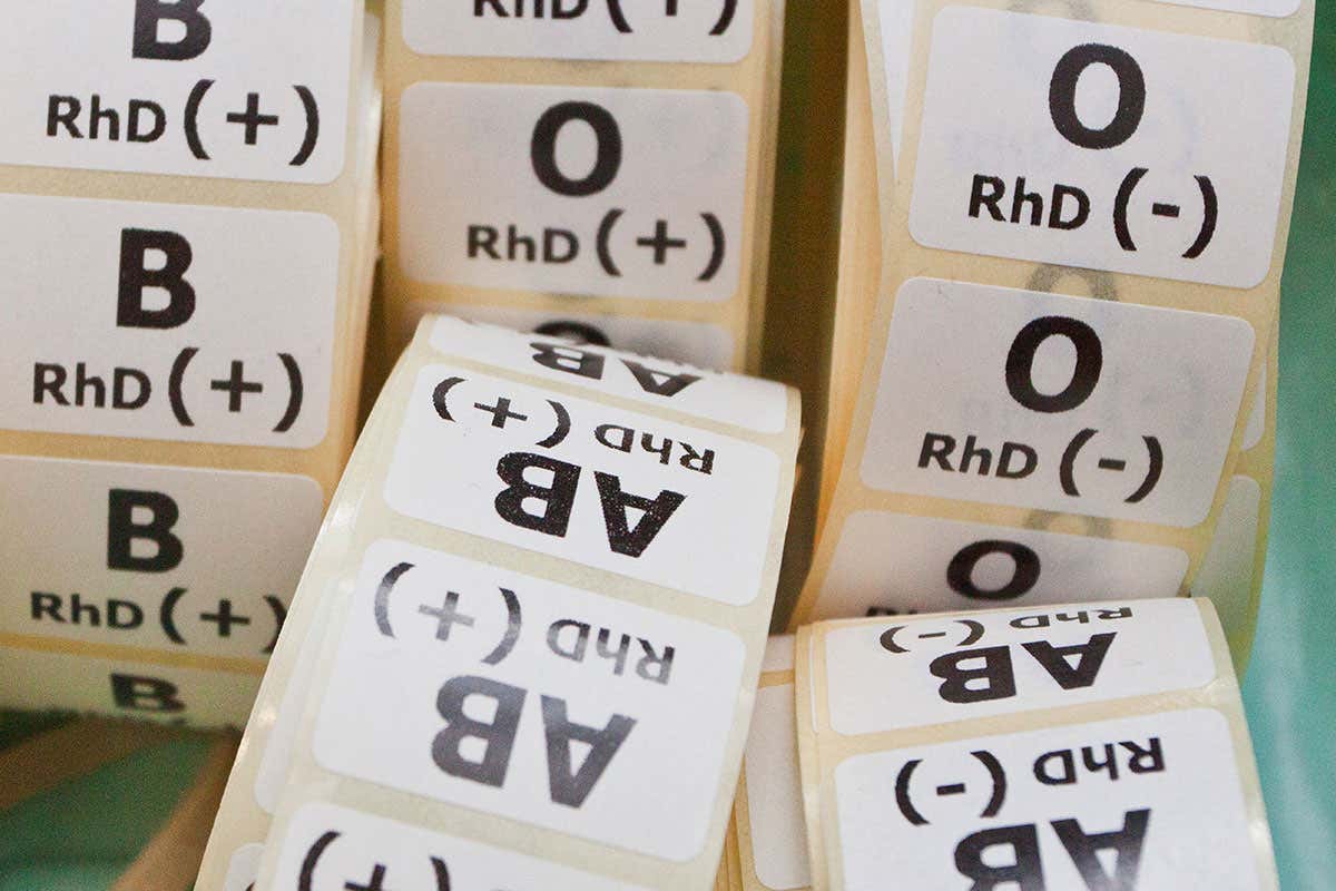 Your blood group may affect your microbiome