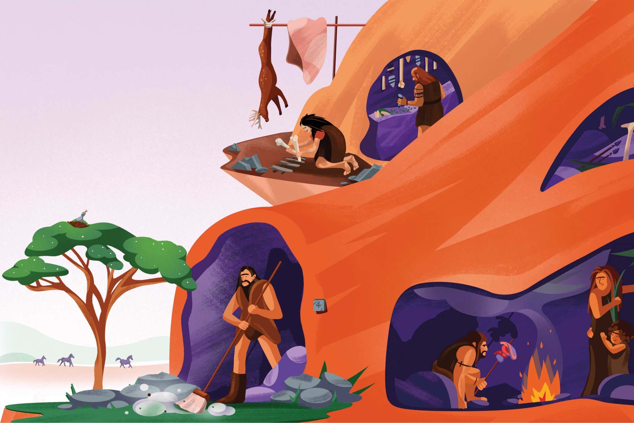 Neanderthals artwork