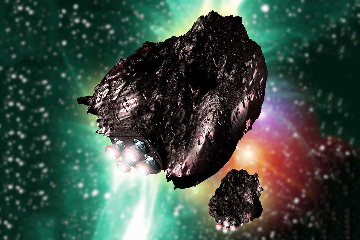 Here's how we could turn an asteroid into a space station