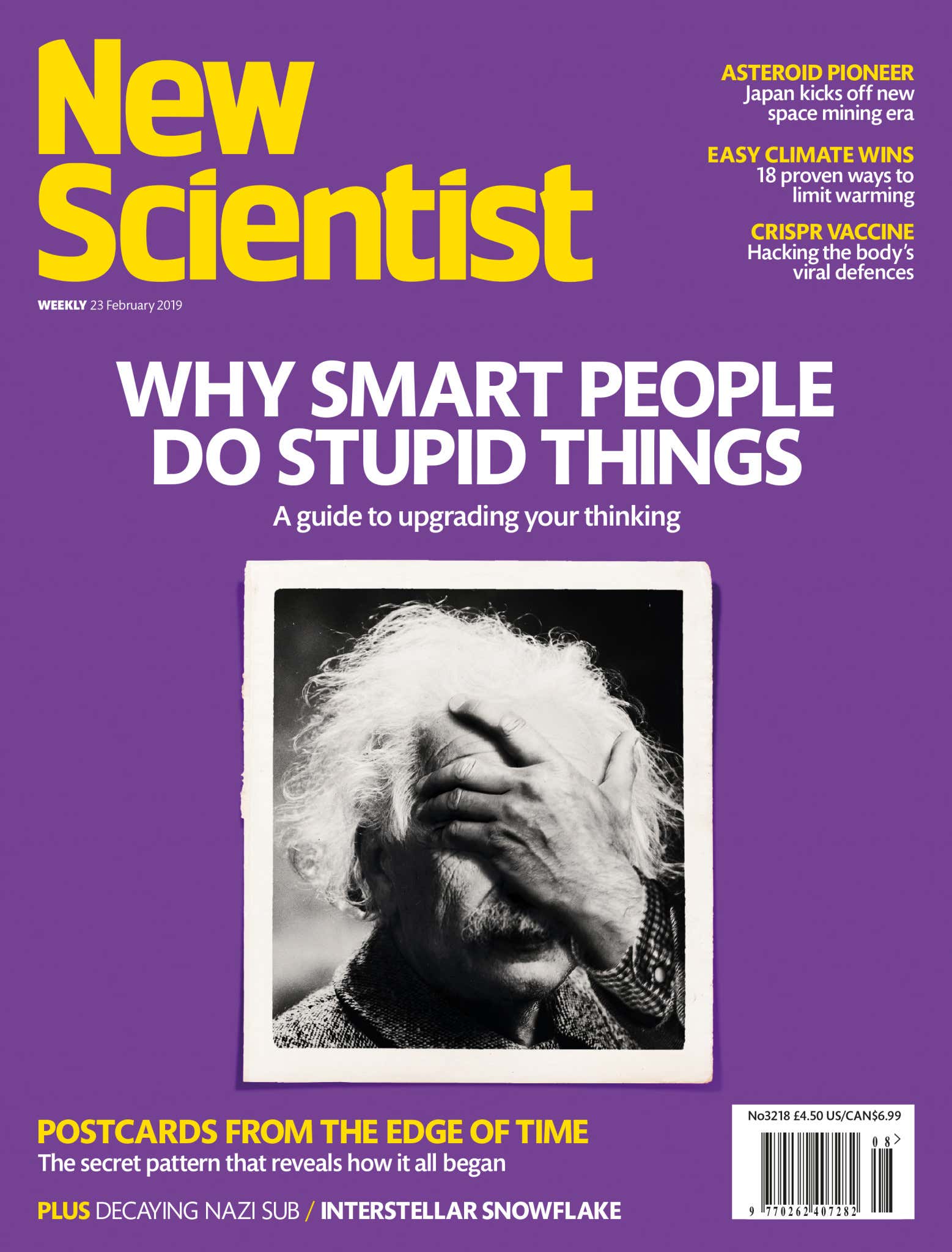 New Scientist issue 3218 cover