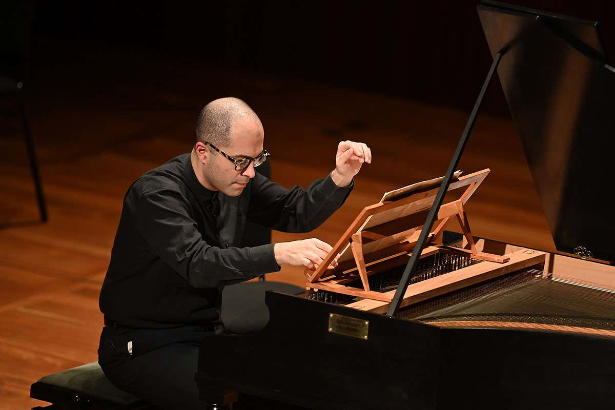 Harpsichordist Mahan Esfahani