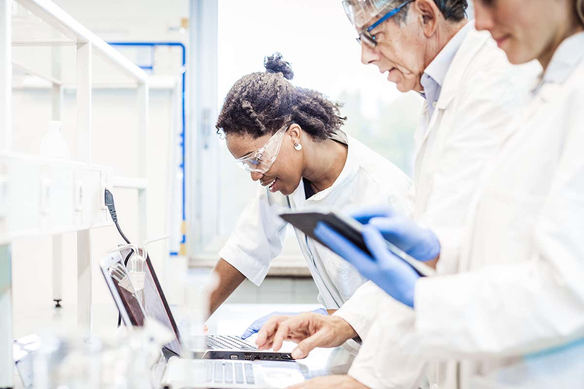 Scientists in Laboratory