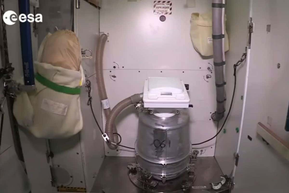 ISS toilet