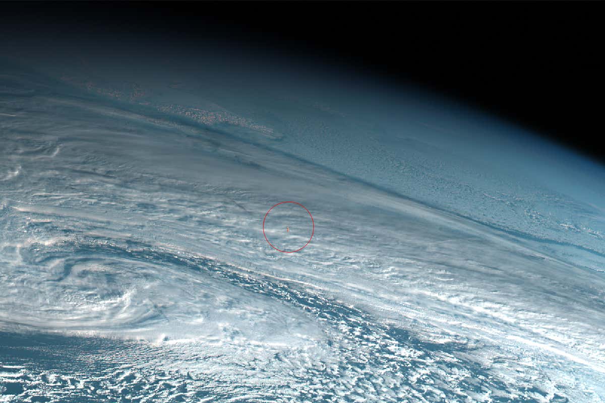 Revealed: First image of huge meteor explosion over Earth last year