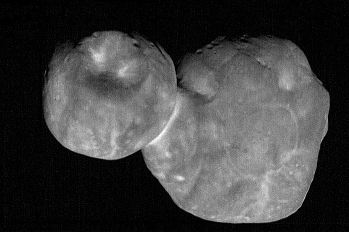Ultima Thule, a distant space rock with two lobes like a bowling pin