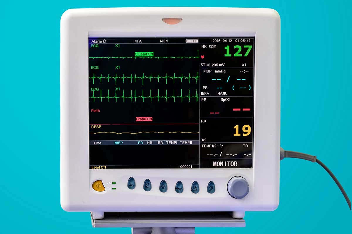 A heart monitor