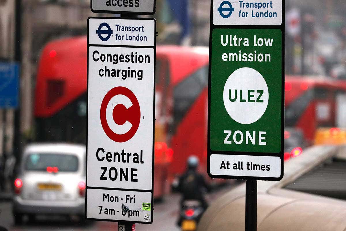 emission zone signs