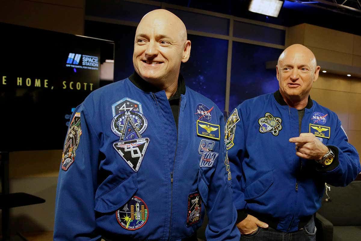 Twins Scott and Mark Kelly