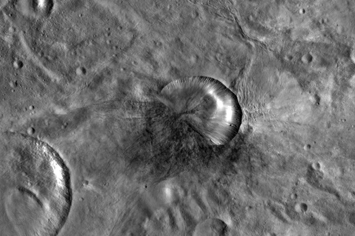 Antonia impact crater