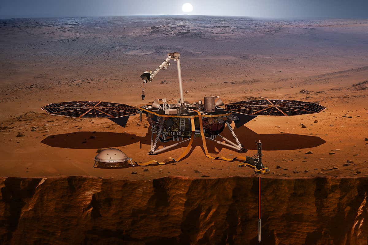 NASA’s InSight lander on Mars has felt its first marsquakes