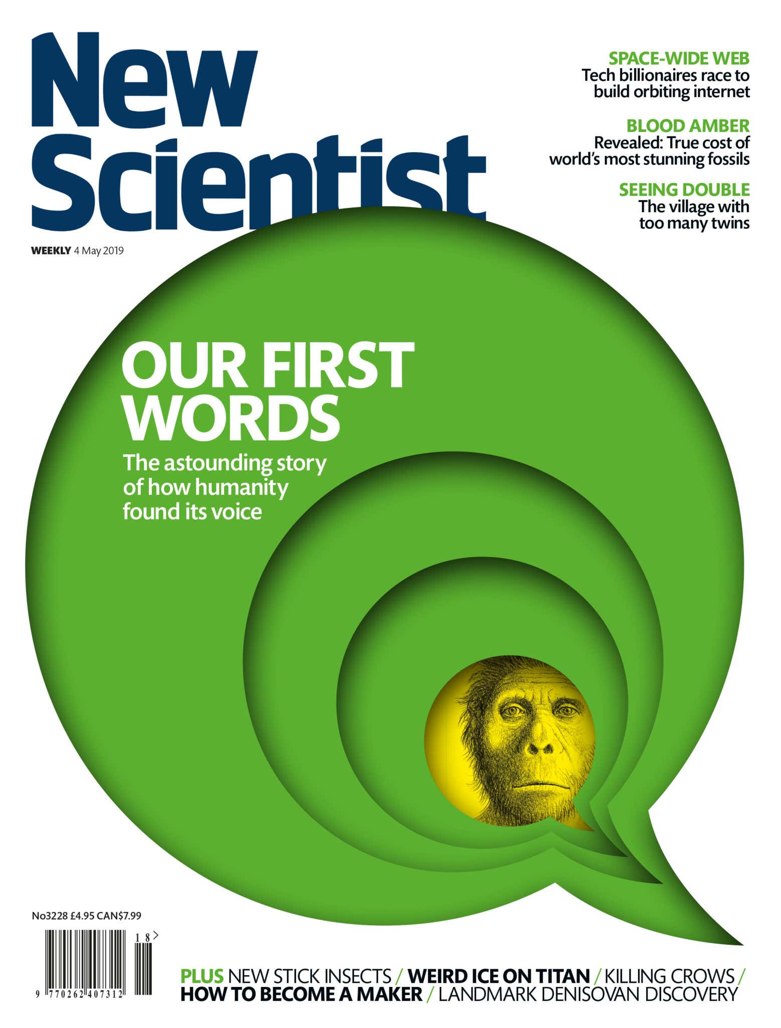 New Scientist issue 3228 cover