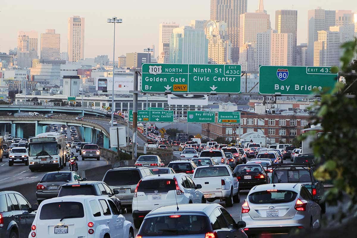 Traffic in San Francisco