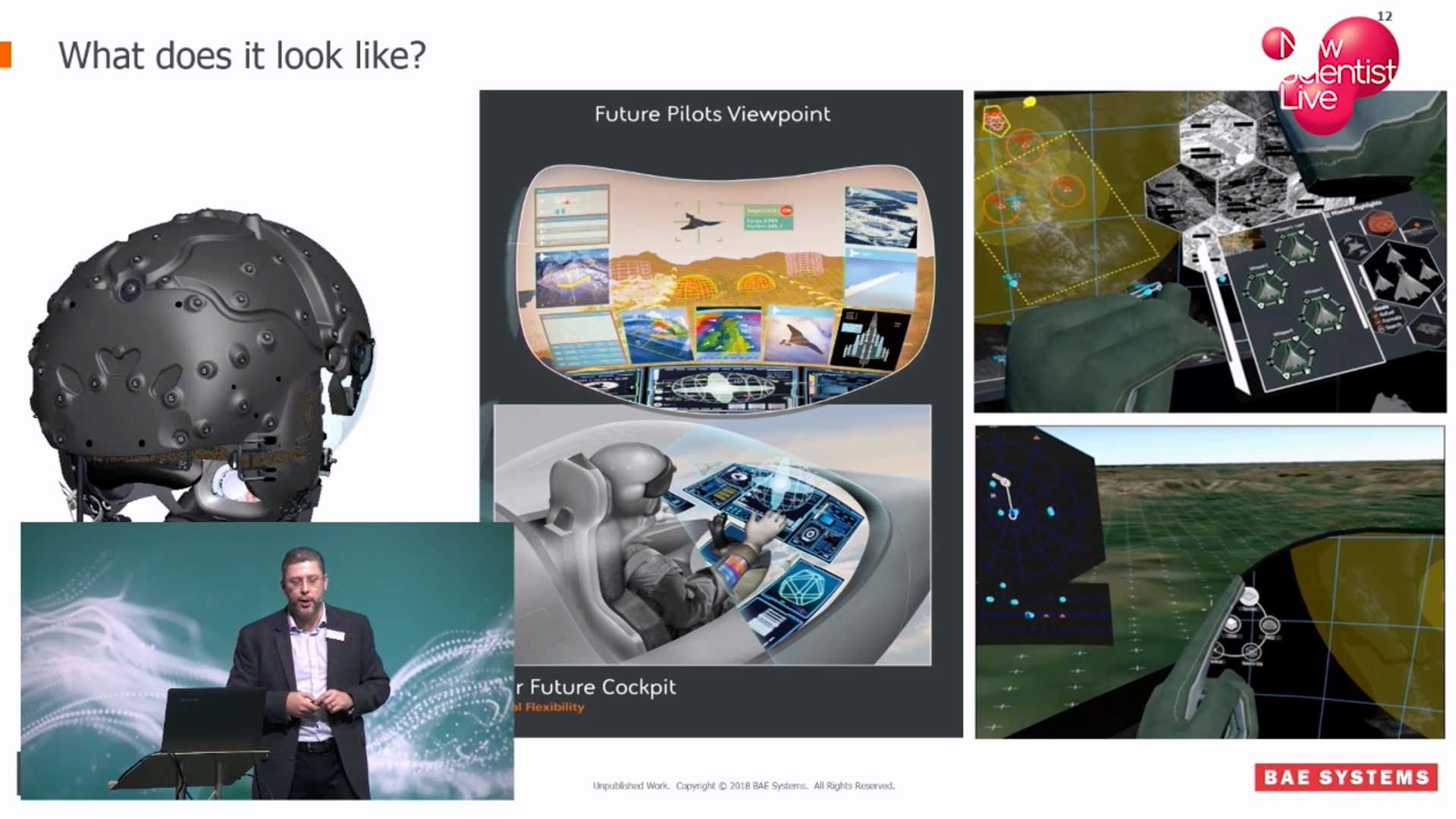 Mixed reality in military aircraft of the future