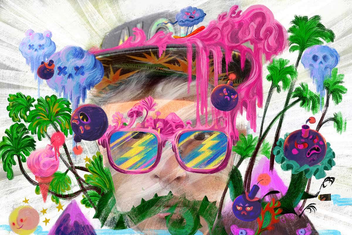 Colourful illustration