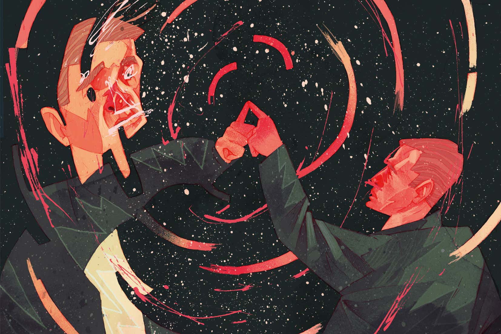 We've seen signs of a mirror-image universe that is touching our own