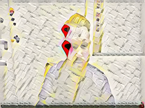 Conrad converted into a Google Map, using the Fast Style Transfer GAN
