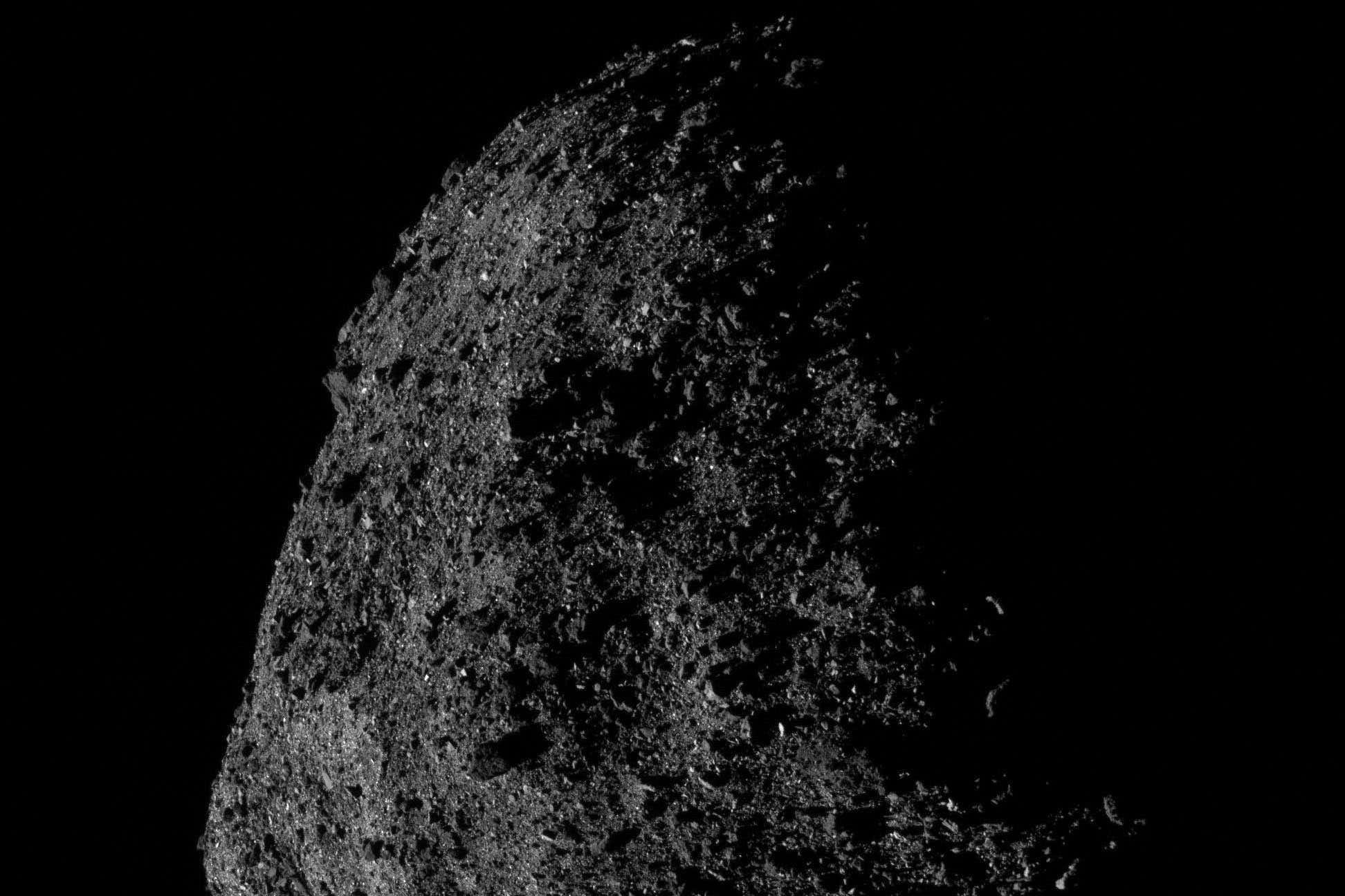 OSIRIS-REx spacecraft captures closest ever image of asteroid Bennu