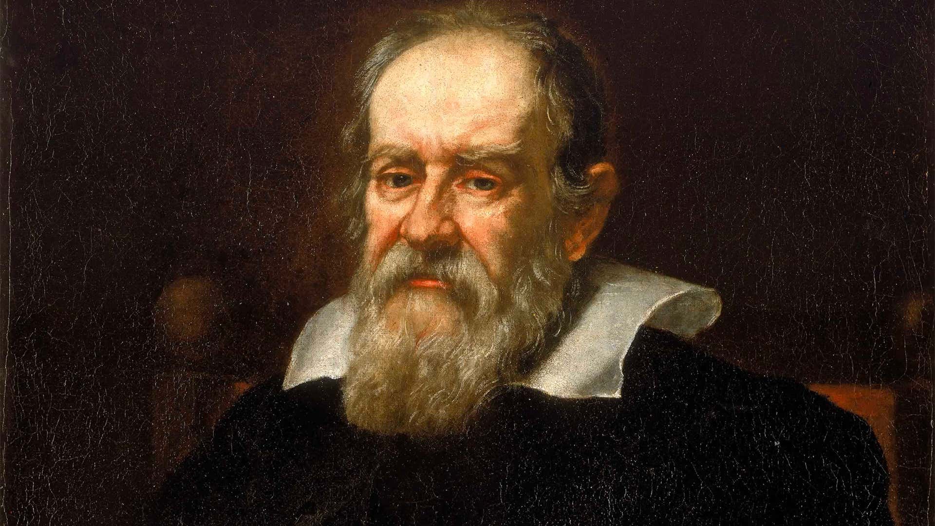 Portrait of Galileo Galilei