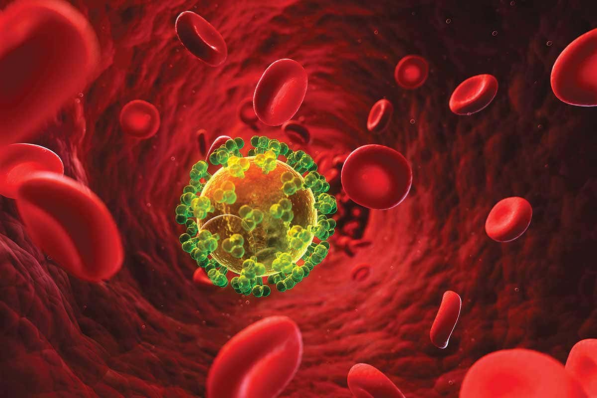 hiv in blood