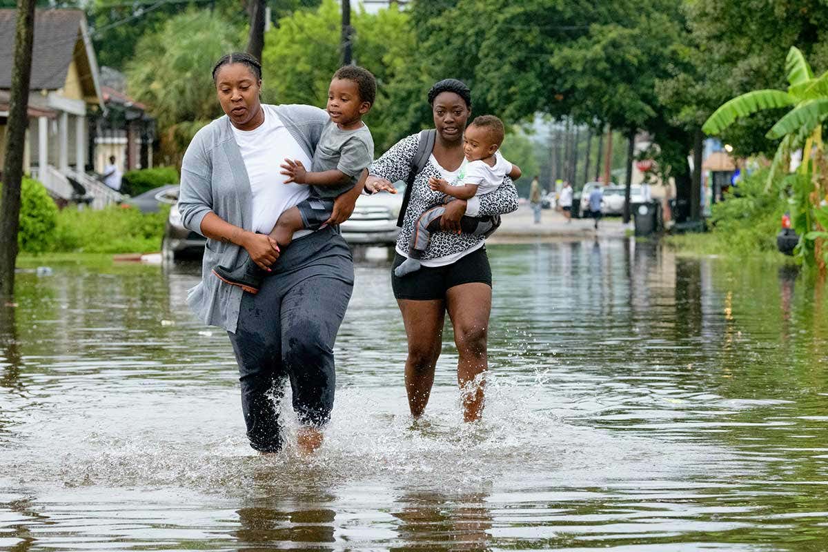 flooding in New Orleans