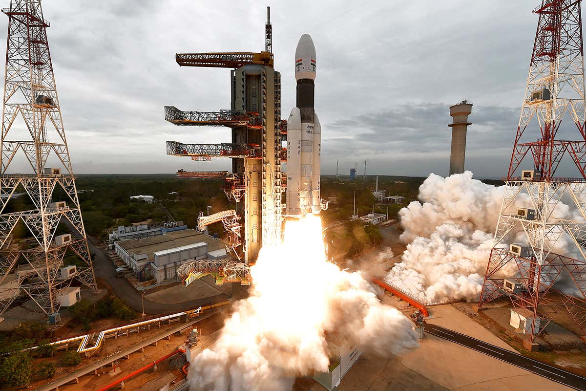 India's Chandrayaan-2 missions takes off