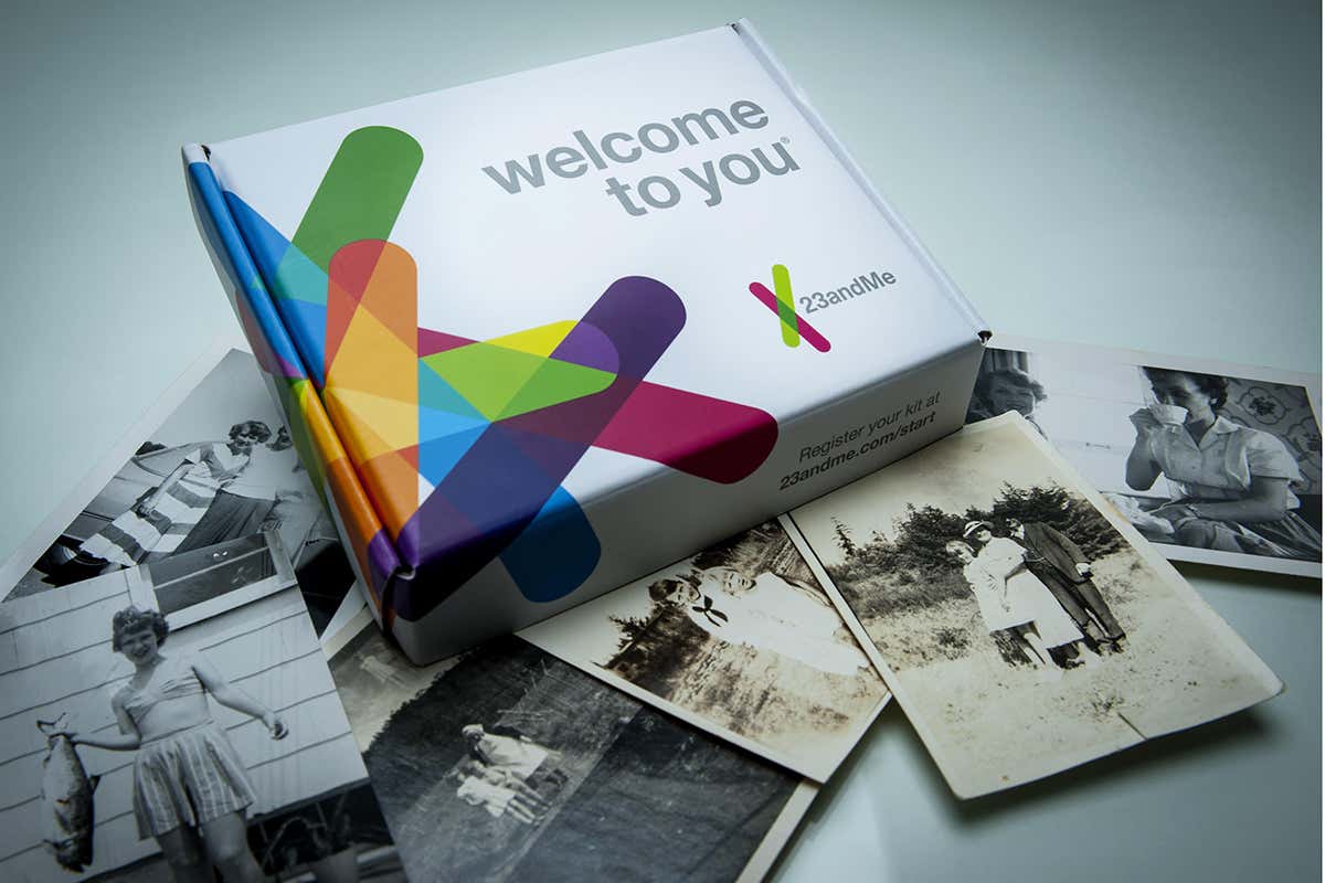 Mountain View, California, USA. 31st Jan, 2014. 23andMe is a privately held California based direct to consumer personal genetic/ancestry testing and tracking service where applicants supply, through a specially made plastic capture tube, a saliva sample