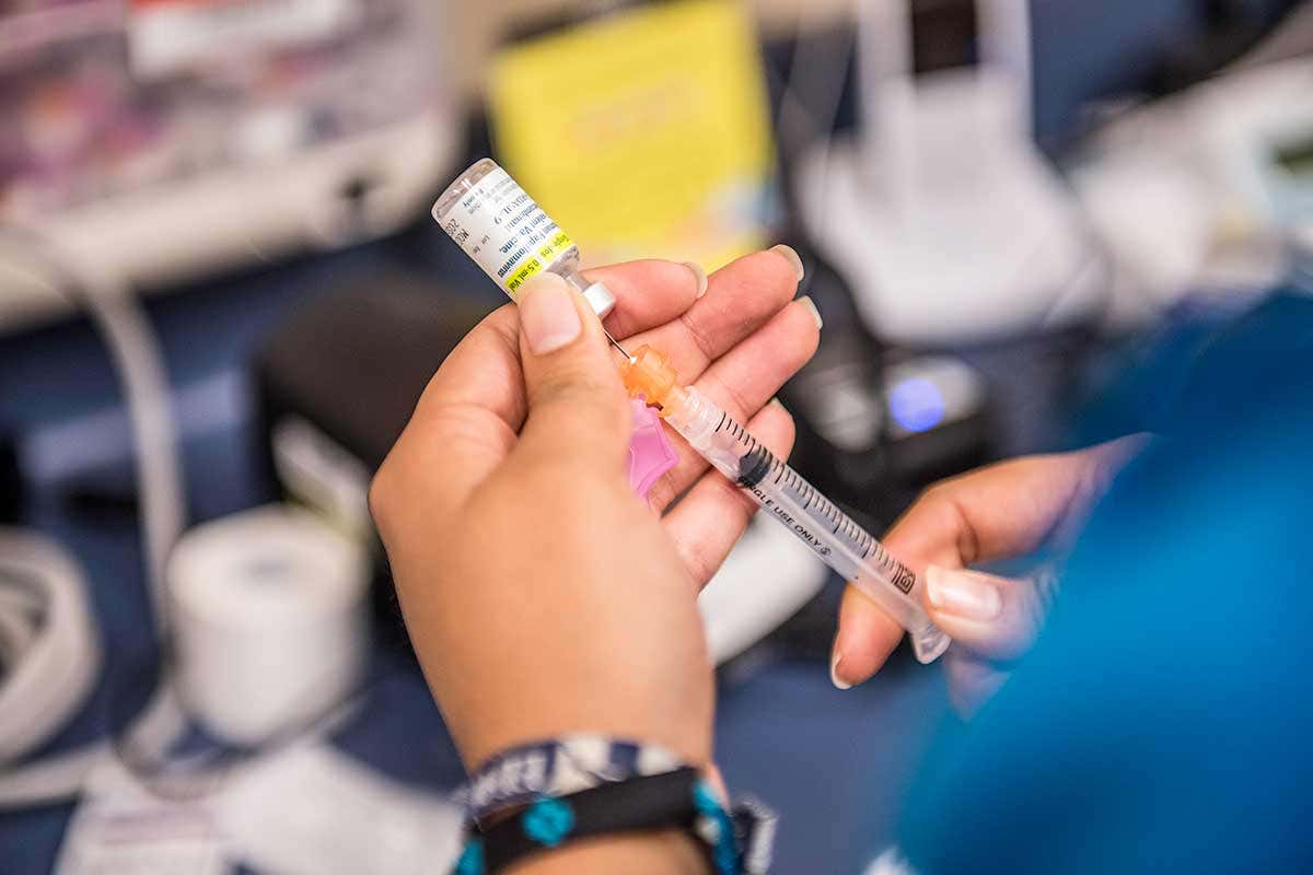 Cervical cancer rates are in decline thanks to the HPV vaccine