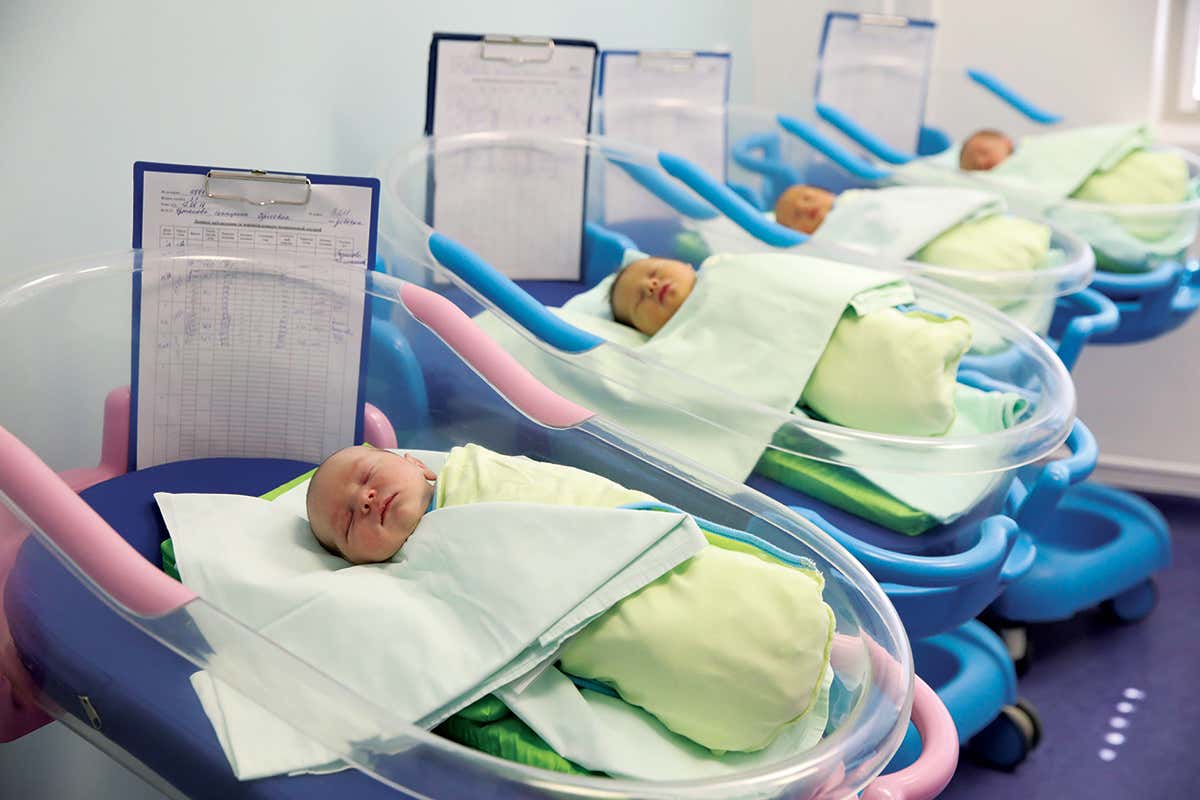 In some countries, more than 107 boys are born for every 100 girls