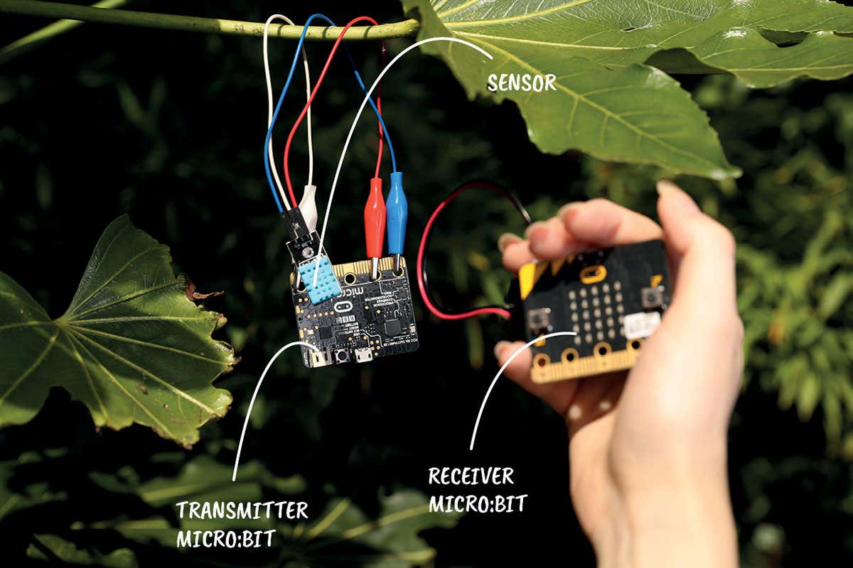 Make a weather station with BBC micro:bits and a sensor