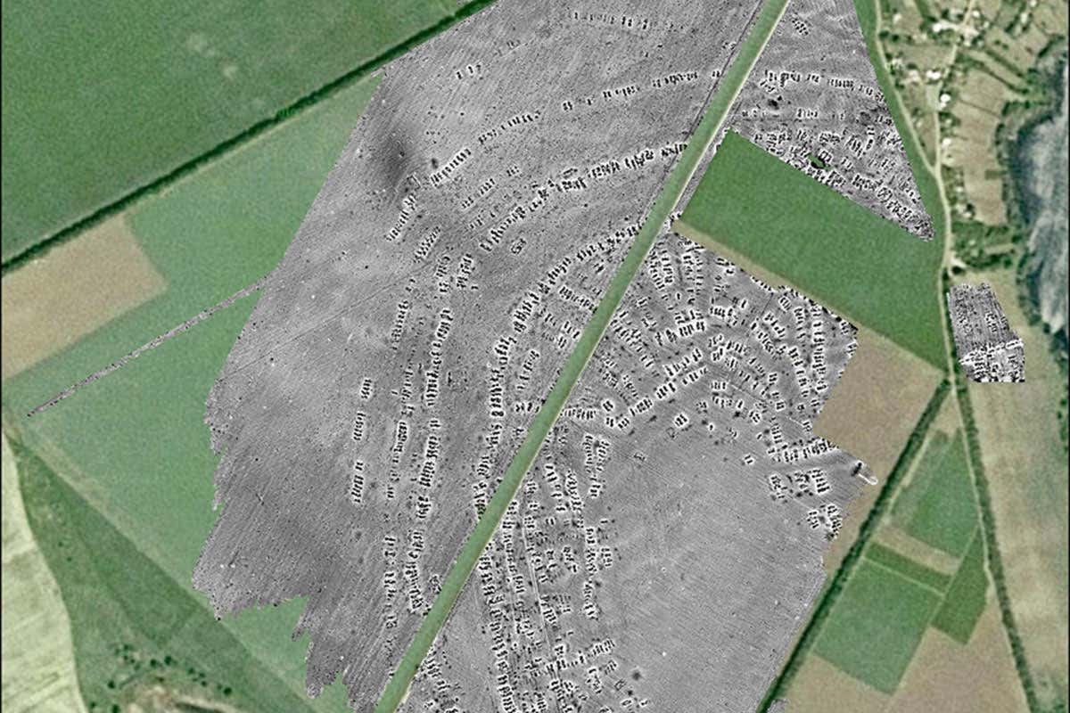Maidanetske. The geomagnetic features.
