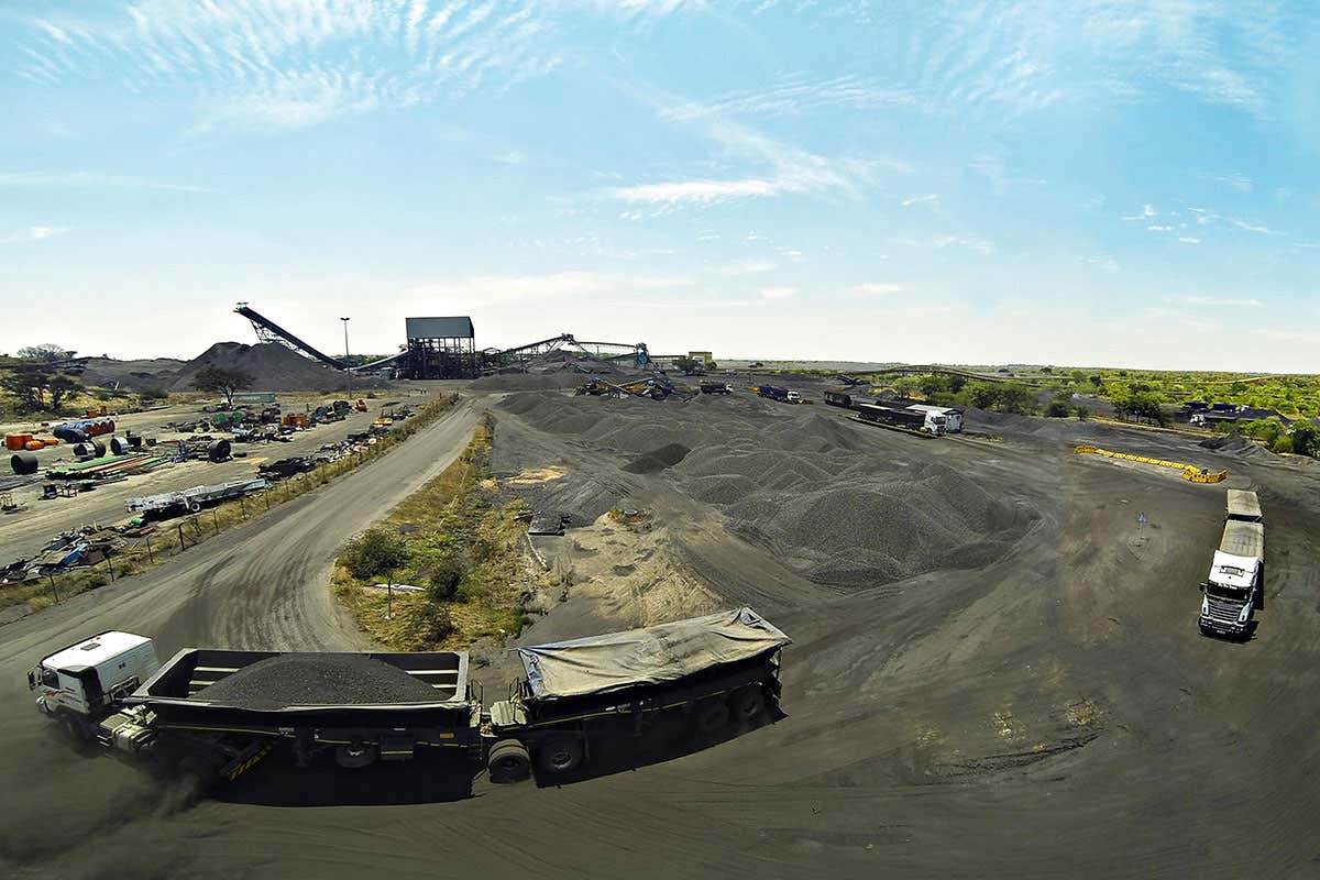 Morupule coal mine in Botswana
