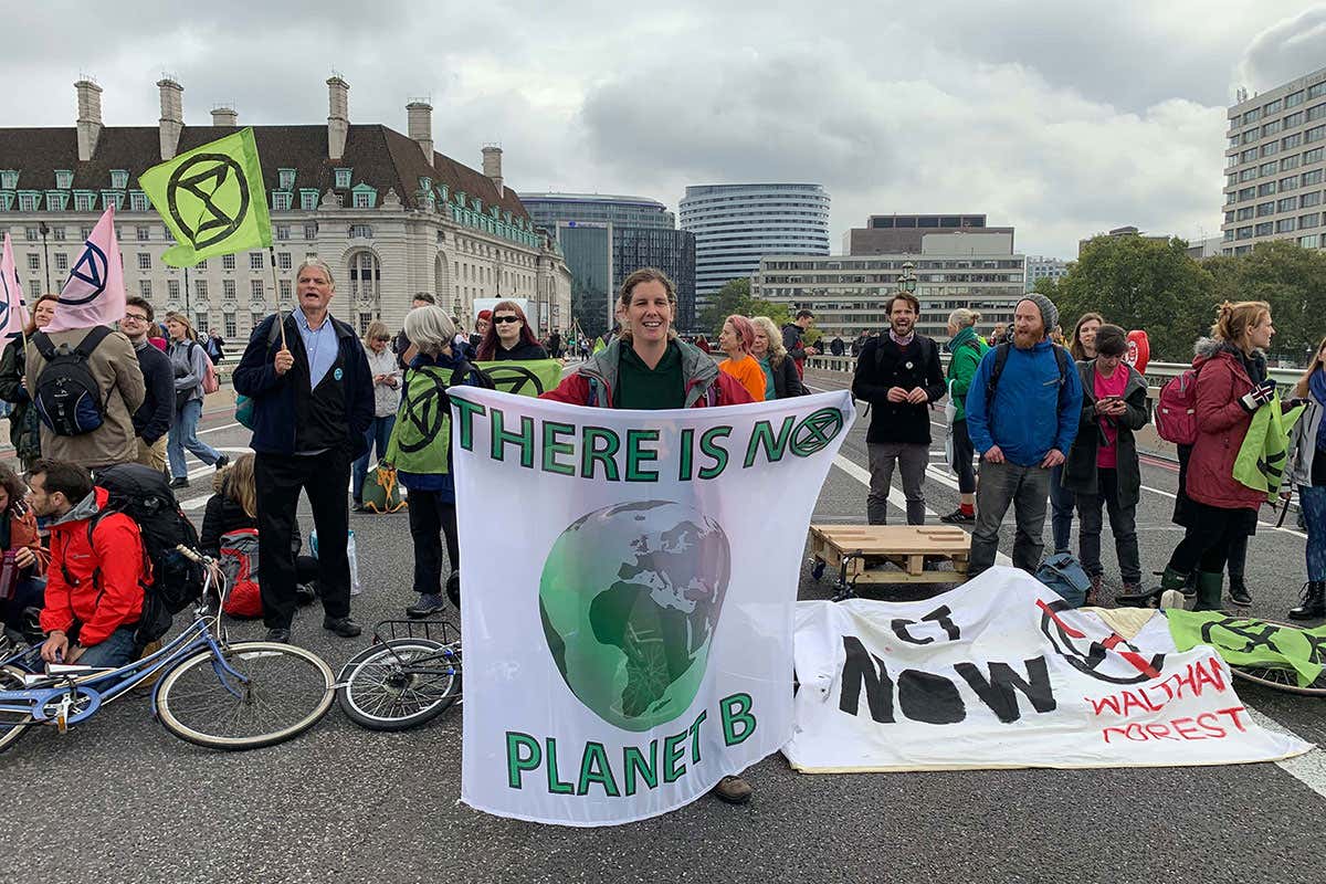 UK scientists join the Extinction Rebellion climate change protests