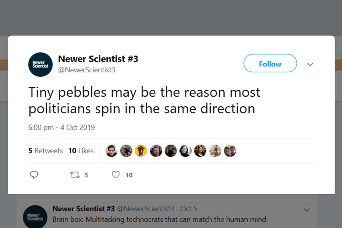 Three headline-generating bots were revealed at New Scientist Live