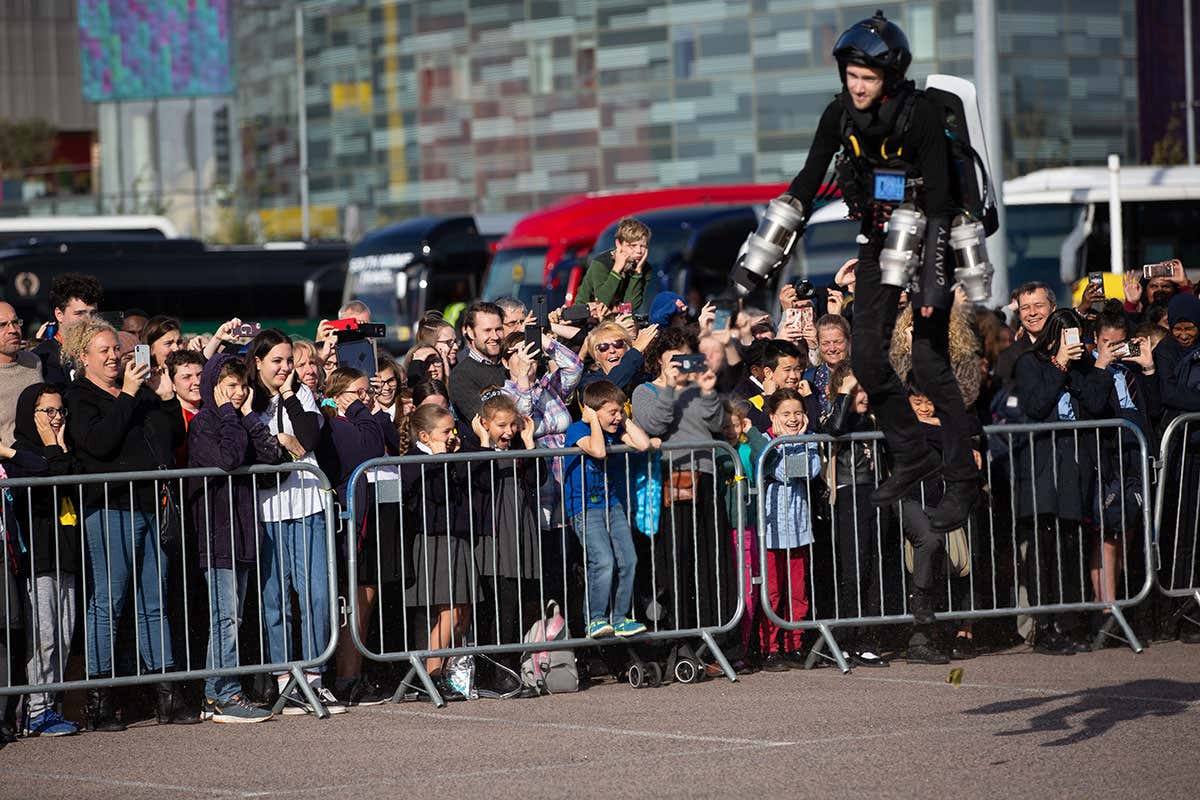 Jet suits, giant moons and new science – this was New Scientist Live