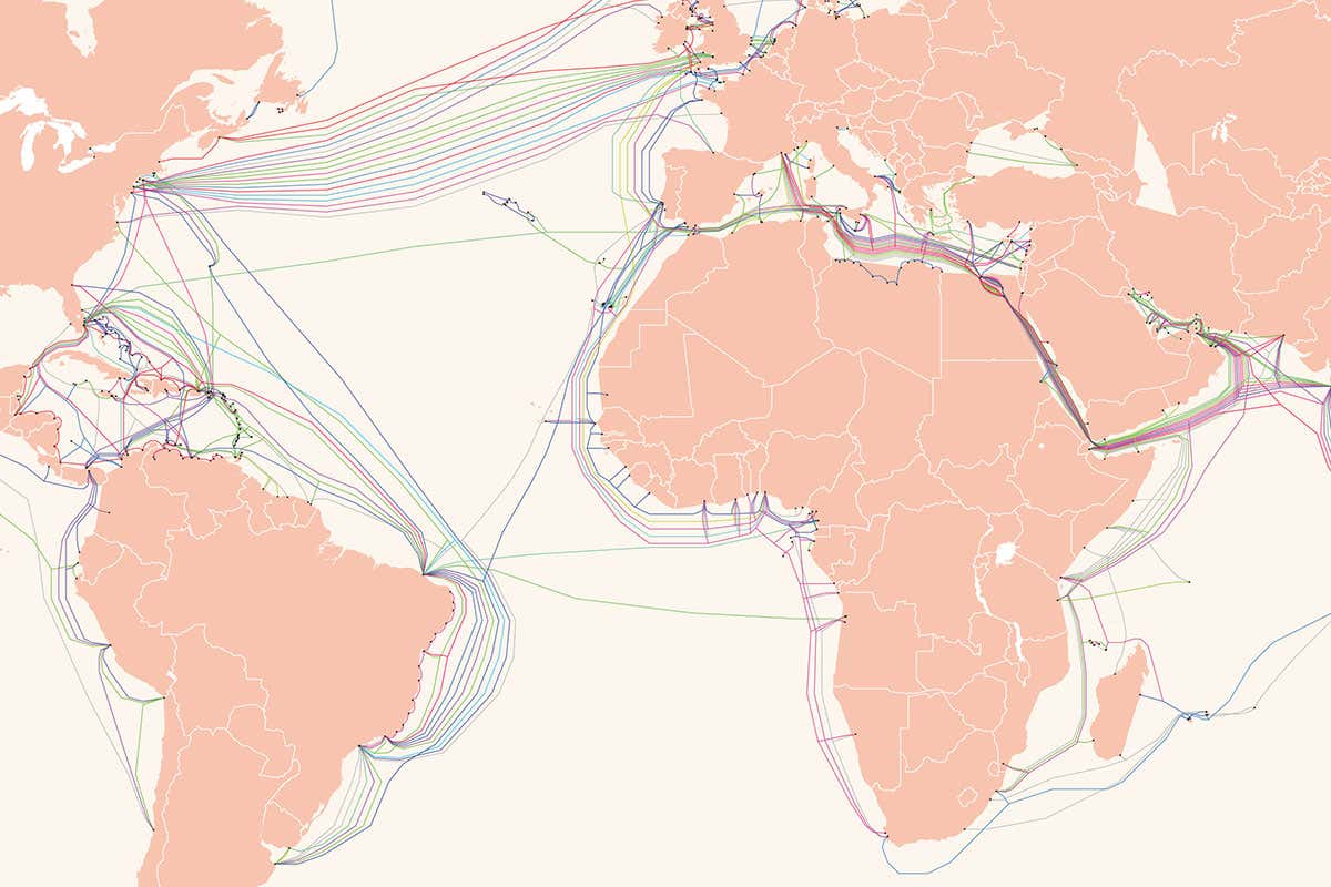 The greatest network the world has ever seen: The global internet map