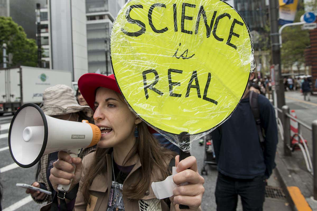 Science protest