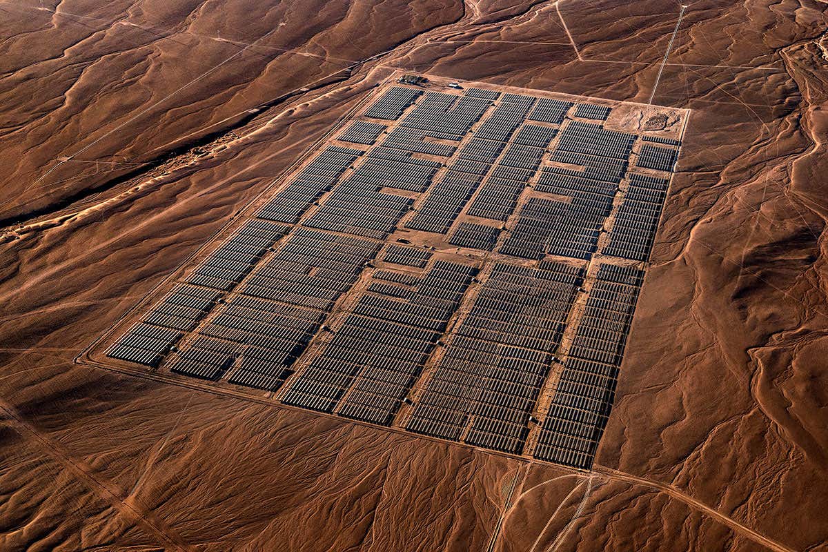 solar panels Chile