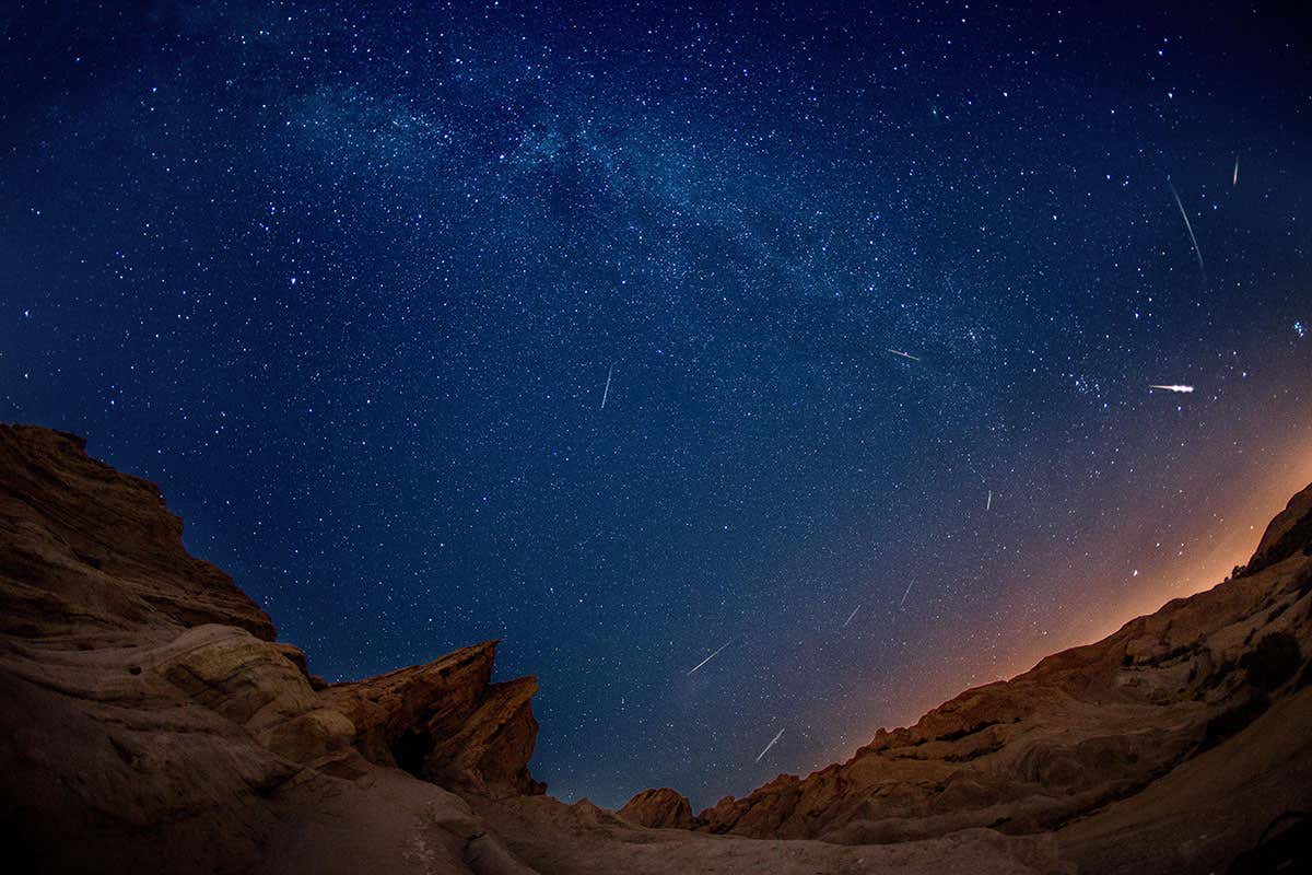 Perseid meteor shower