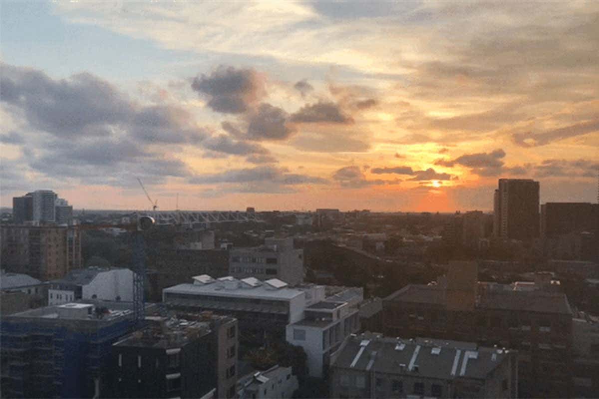 The view from New Scientist's Sydney office on a normal week