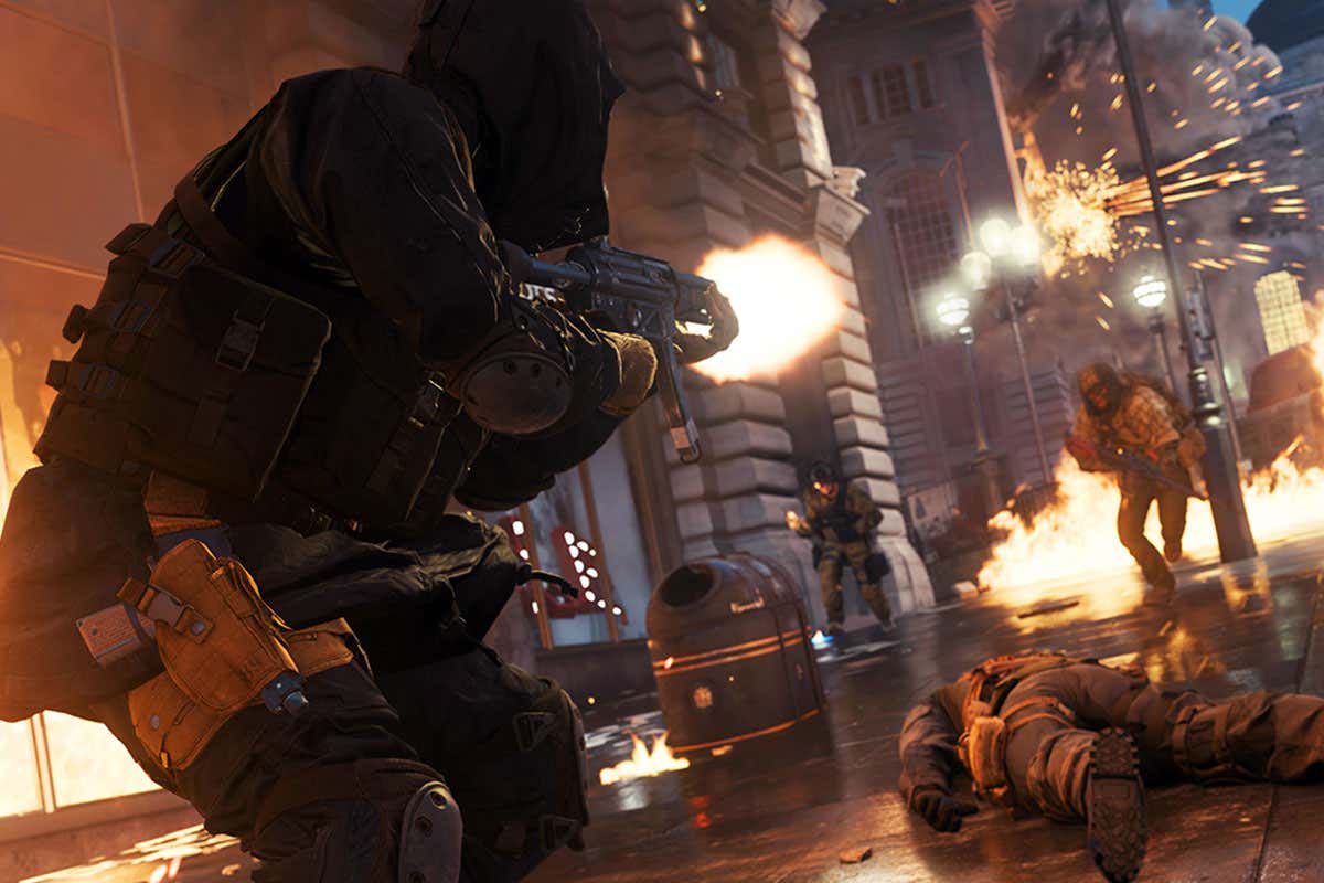 Scene from Call of Duty Modern Warfare