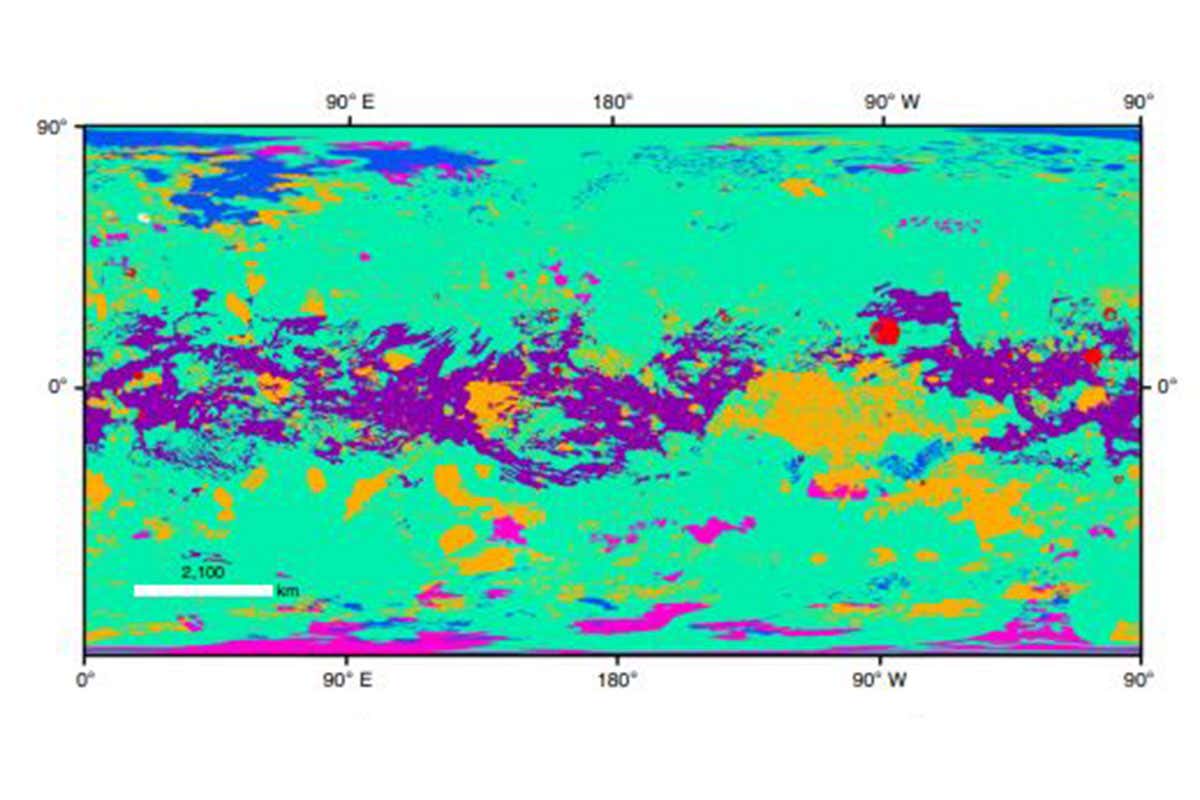 Map of Titan