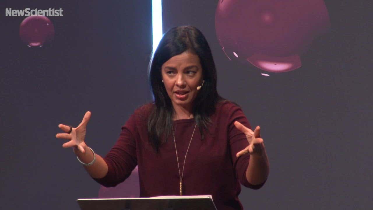 Liz Bonnin at New Scientist Live