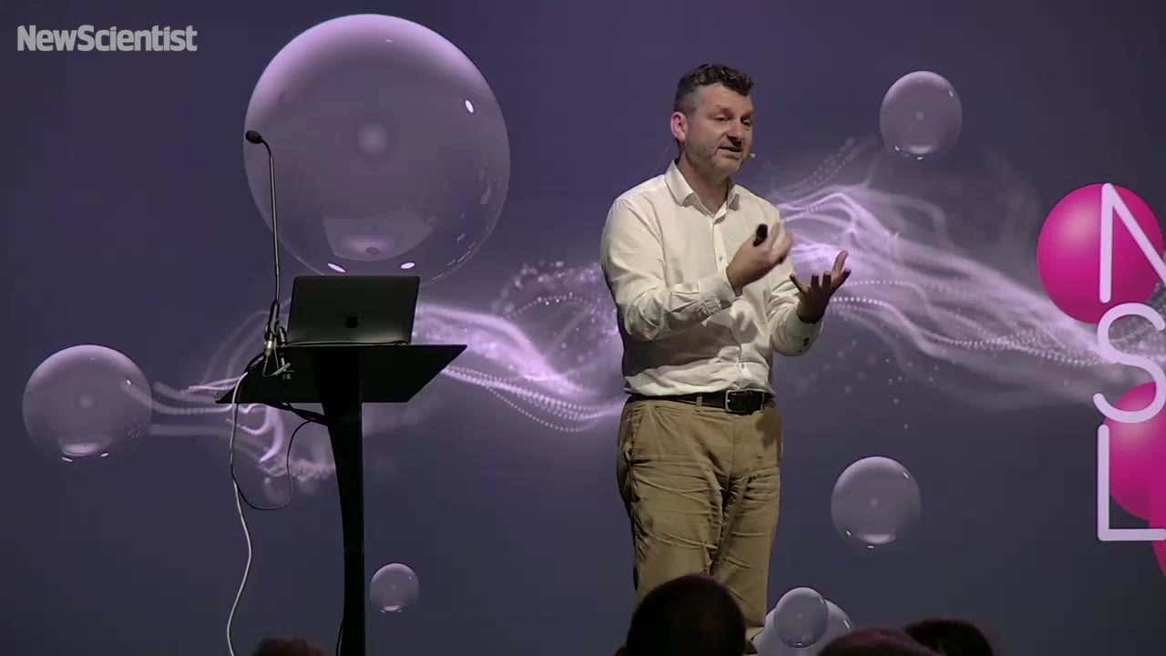 Geraint Lewis at New Scientist Live 2019
