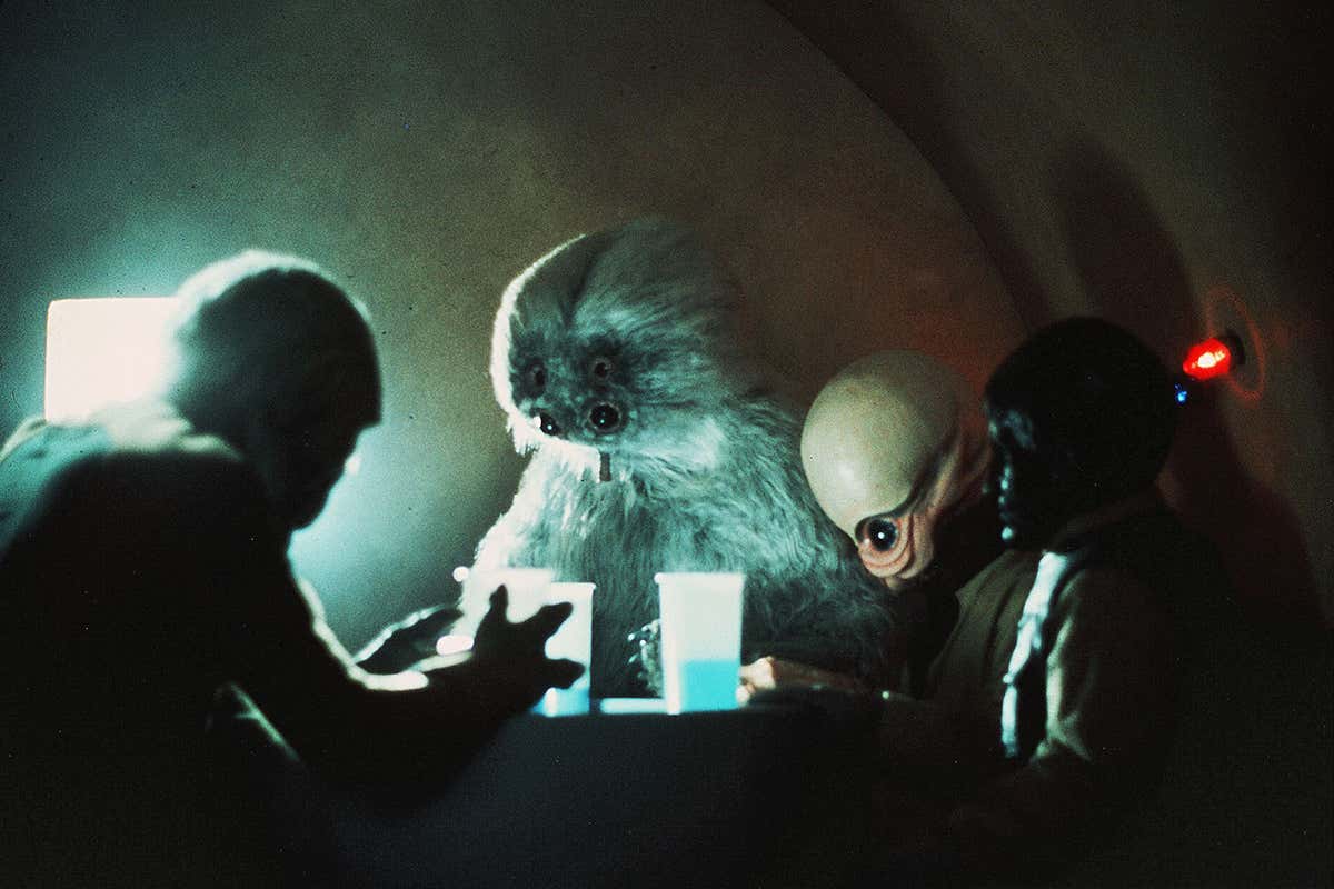 scene from Star Wars